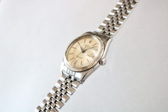 ref.6605 SS×WG Silver